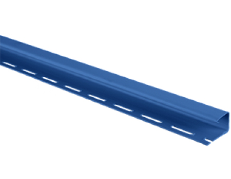 Планка "J - trim" Синяя Т-15 - 3,00м