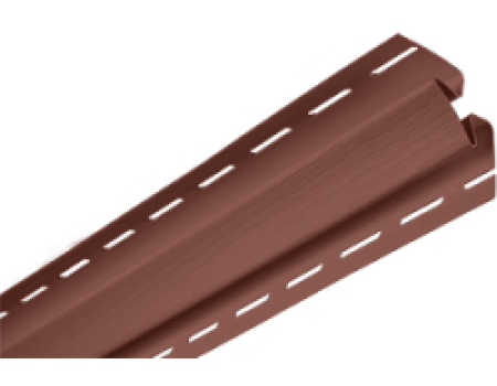 Планка "внутренний угол", 3м, цвет Красно-коричневый