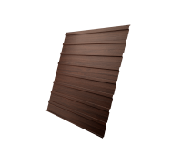 Профнастил С10A 0,45 Print Elite Choco Wood TwinColor