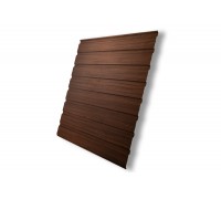 Профнастил С10B 0,45 Print Elite Choco Wood TwinColor