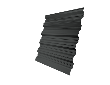 Профнастил НС35R 0,5 Satin RAL 7016 антрацитово-серый