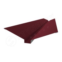 Ендова верхняя фигурная 110х20х30х20х110 CORUNDUM50® RAL 3005