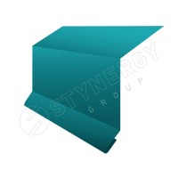 Планка примыкания в штробу 15х33х20 CORUNDUM50® RAL 5021